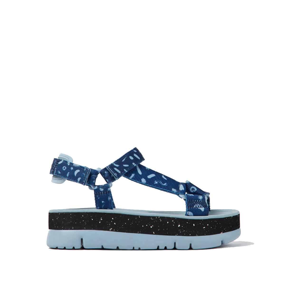 Camper Oruga Up Multicolored textile sandals for women סנדלי קמפר לנשים