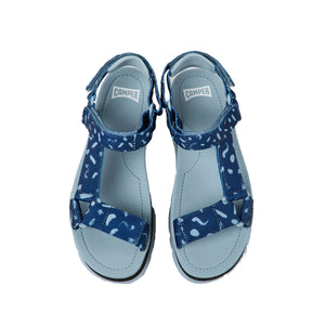 Camper Oruga Up Multicolored textile sandals for women סנדלי קמפר לנשים