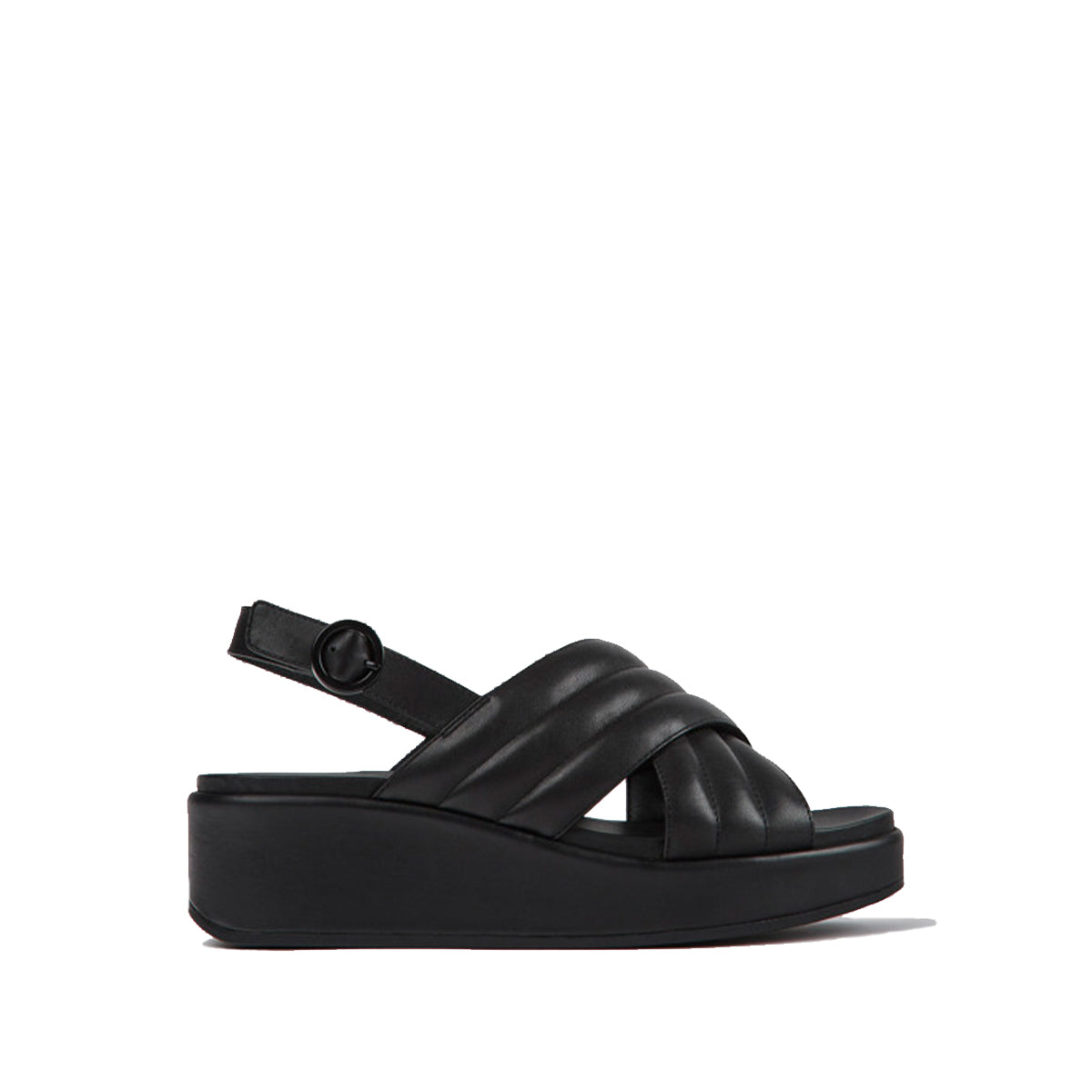 Camper Misia Black leather sandals for women סנדלי קמפר לנשים