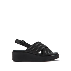 Camper Misia Black leather sandals for women סנדלי קמפר לנשים