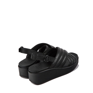 Camper Misia Black leather sandals for women סנדלי קמפר לנשים