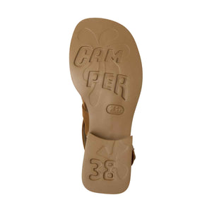 Camper Dana Brown Nubuck Leather Sandals for Women סנדלי קמפר לנשים סנדלי נשים