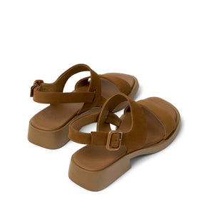 Camper Dana Brown Nubuck Leather Sandals for Women סנדלי קמפר לנשים סנדלי נשים