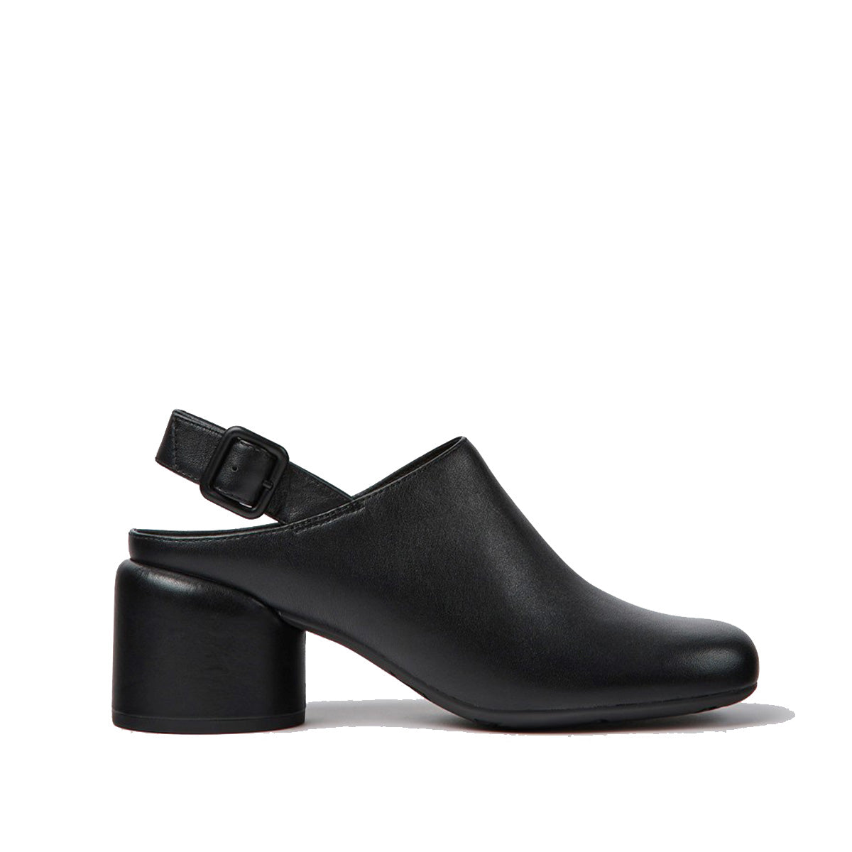 Camper Niki Black leather heels for women נעלי קמפר לנשים