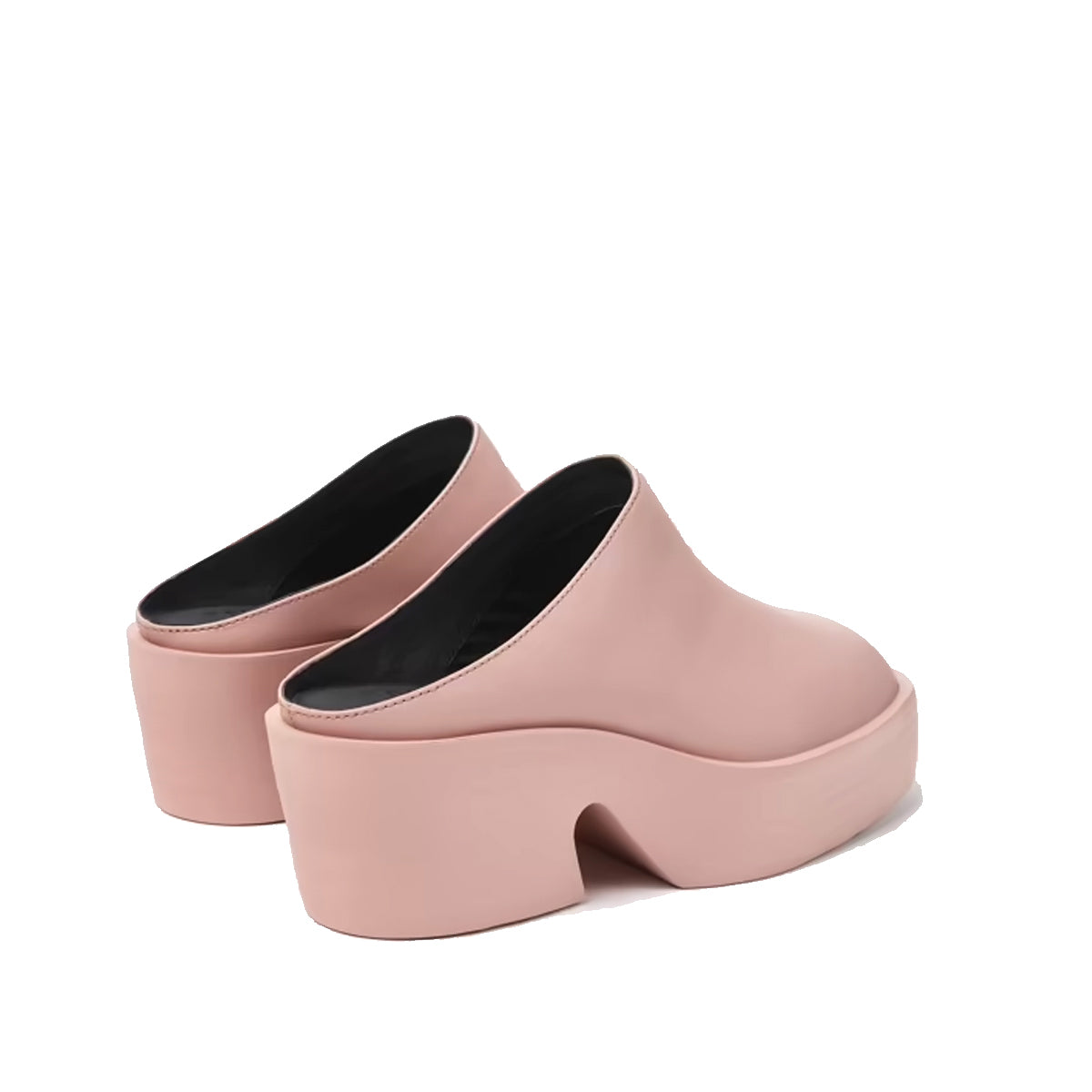 Camper Billie Pink leather clogs for women כפכפי קמפר לנשים