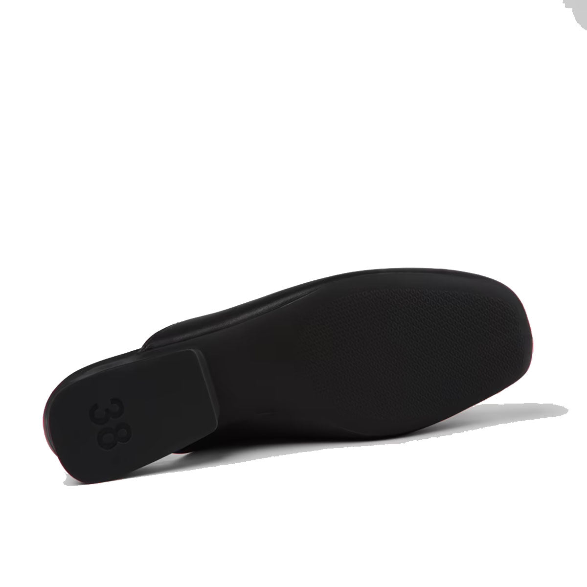 Camper Twins Black Leather Women's Sandal כפכפי קמפר לנשים