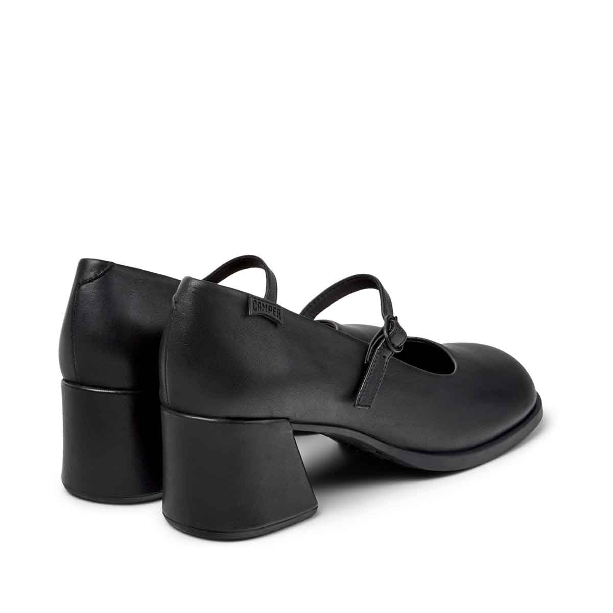 Camper Kora Black Leather Heels for Women נעלי עקב קמפר לנשים