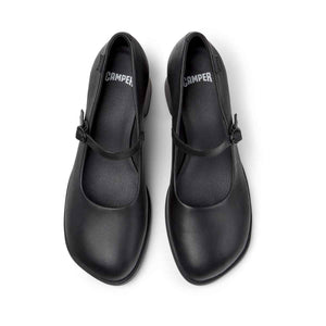 Camper Kora Black Leather Heels for Women נעלי עקב קמפר לנשים