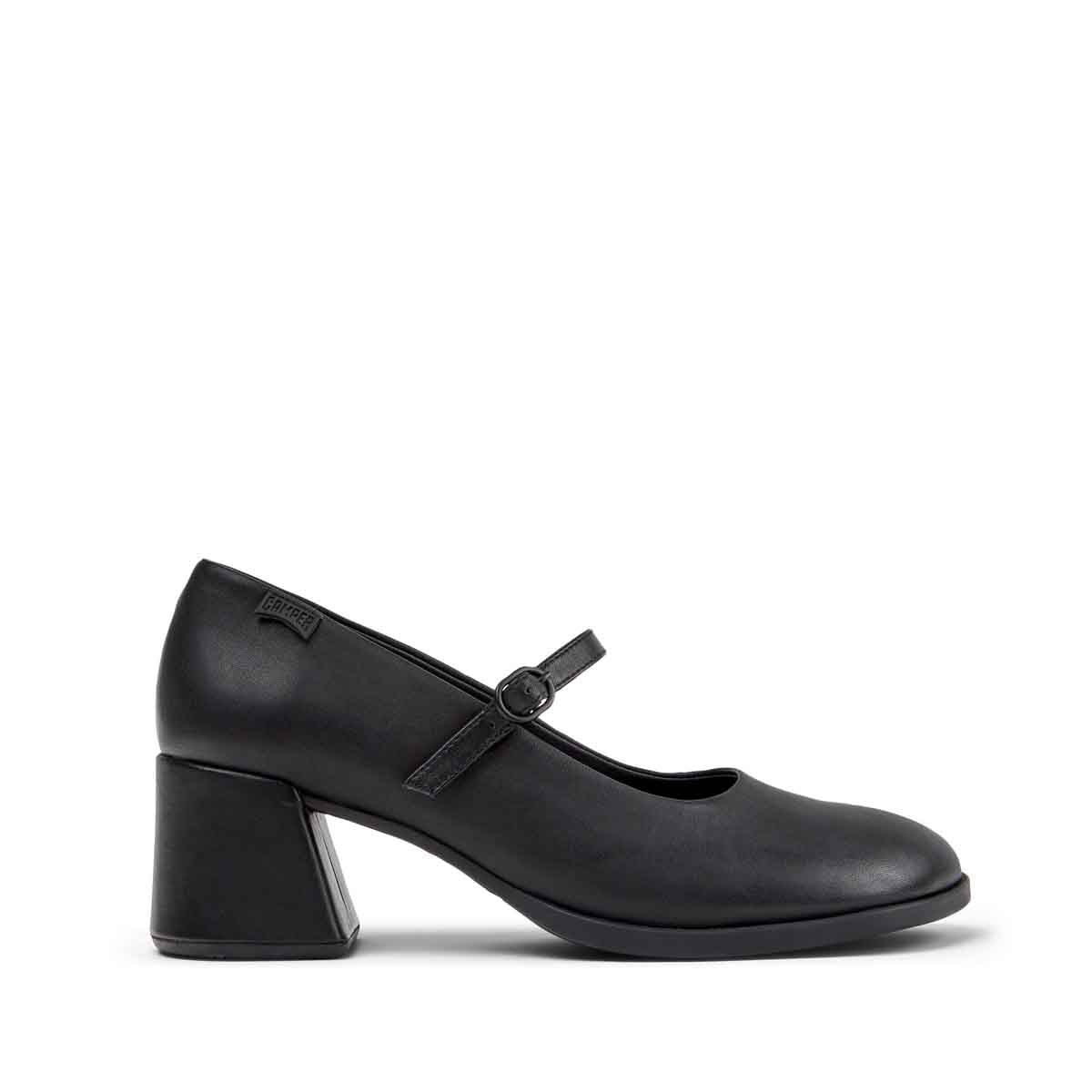 Camper Kora Black Leather Heels for Women נעלי עקב קמפר לנשים