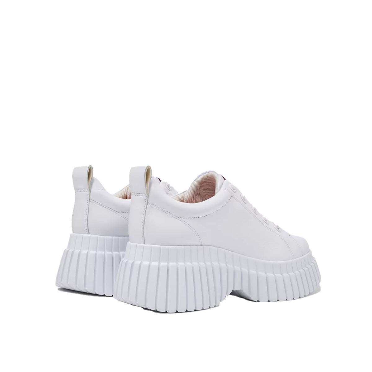 Camper Pix BCN White Leather Shoes for Women נעלי קמפר לנשים
