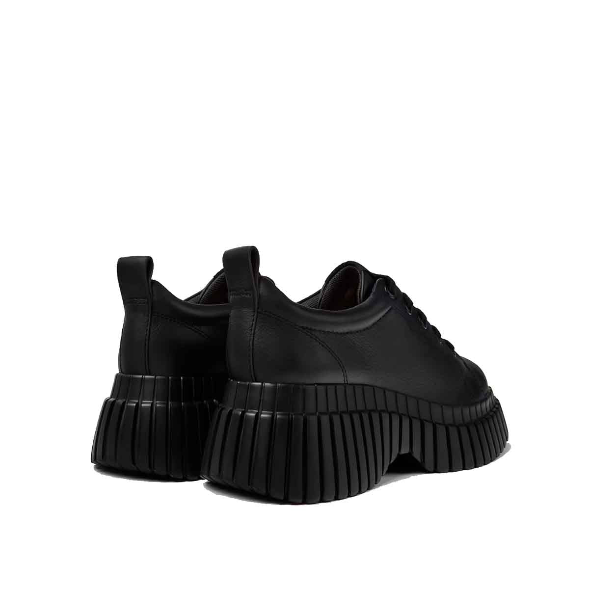 Camper Pix BCN Black Leather Shoes for Women סניקרס קמפר לנשים