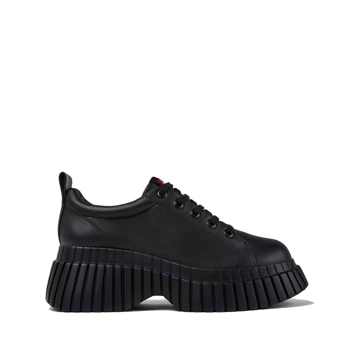 Camper Pix BCN Black Leather Shoes for Women סניקרס קמפר לנשים