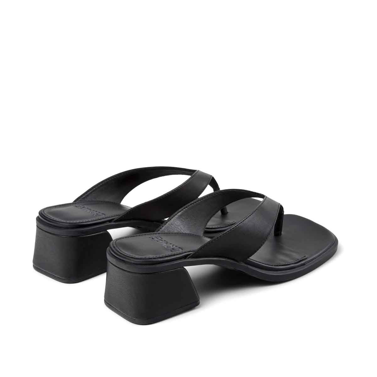 Camper Kora Sandal Black Leather Sandals for Women סנדלי עקב קמפר לנשים סנדלי נשים
