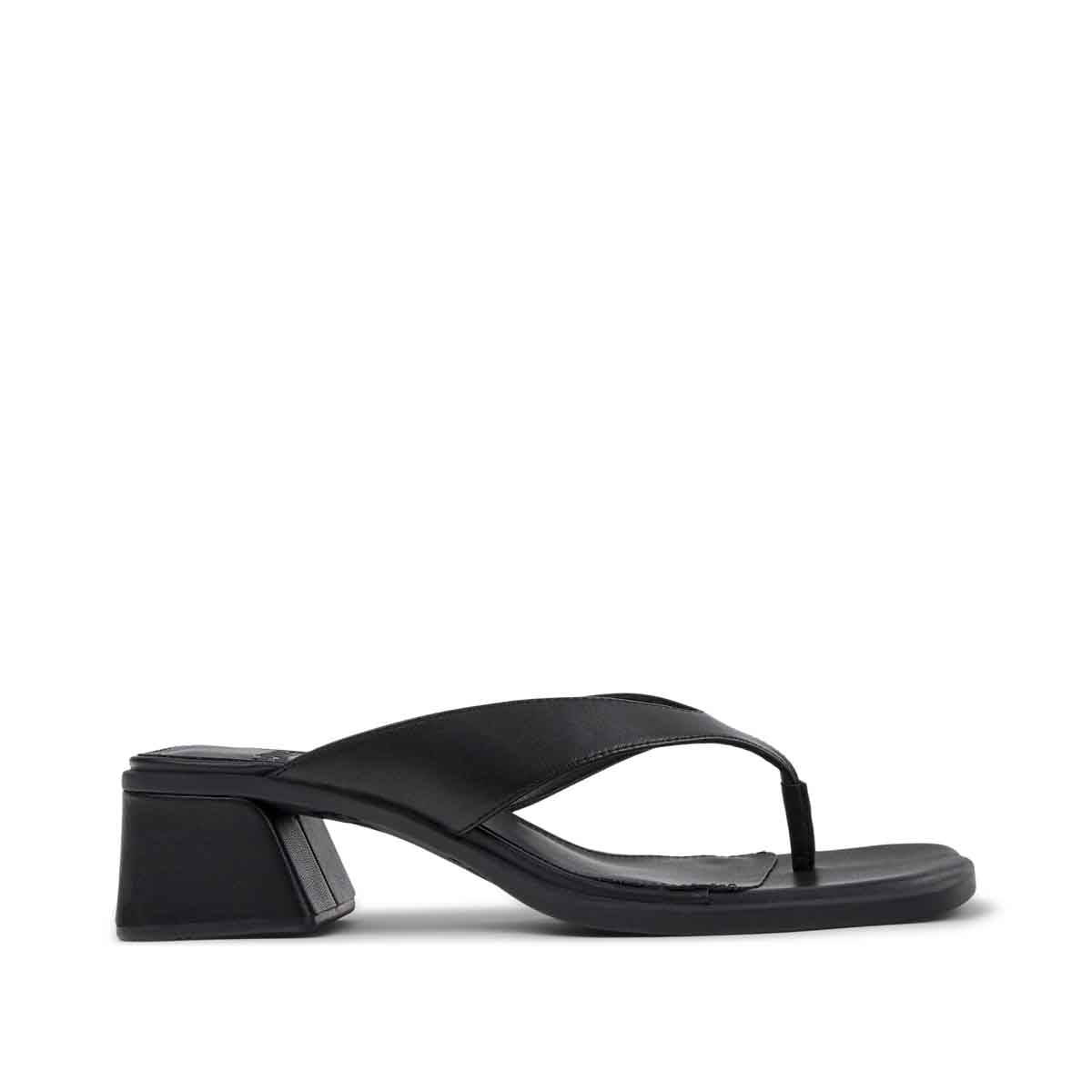 Camper Kora Sandal Black Leather Sandals for Women סנדלי עקב קמפר לנשים סנדלי נשים