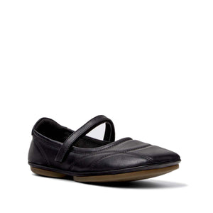 Camper Right Nina Black Leather Ballerinas נעלי בובה קמפר לנשים