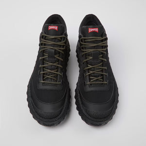 Camper Ground MICHELIN Black textile and leather shoes for men סניקרס קמפר לגברים