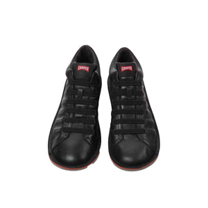 Camper Beetle HYDROSHIELD® Black leather ankle boots for men נעלי קמפר לגברים