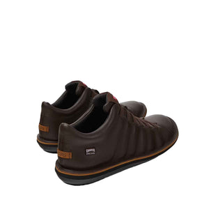 Camper Beetle - HYDROSHIELD Brown Leather Ankle Boots for Men סניקרס קמפר לגברים