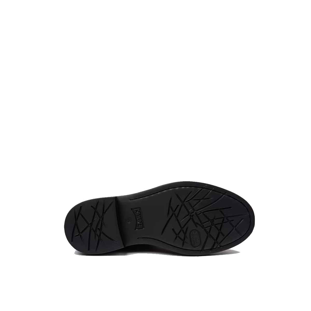 Camper Dean Black Leather Ankle Boots for Men מגפי קמפר לגברים