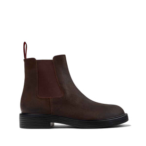 Camper Dean Brown Nubuck Ankle Boots for Men מגפי קמפר לגברים