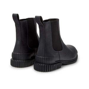 Camper Pix Pixo Gray Leather Ankle Boots מגפי קמפר לגברים