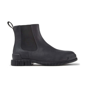 Camper Pix Pixo Gray Leather Ankle Boots מגפי קמפר לגברים
