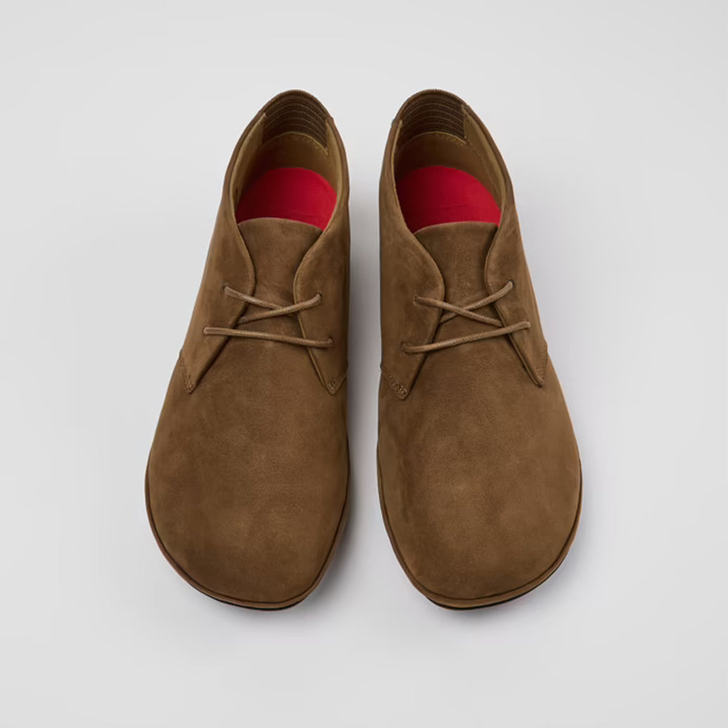 Camper Right Brown nubuck shoes for women מגפי קמפר לנשים