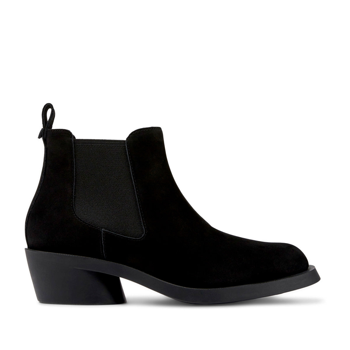 Camper Bonnie Black nubuck ankle boots for women מגפי נשים