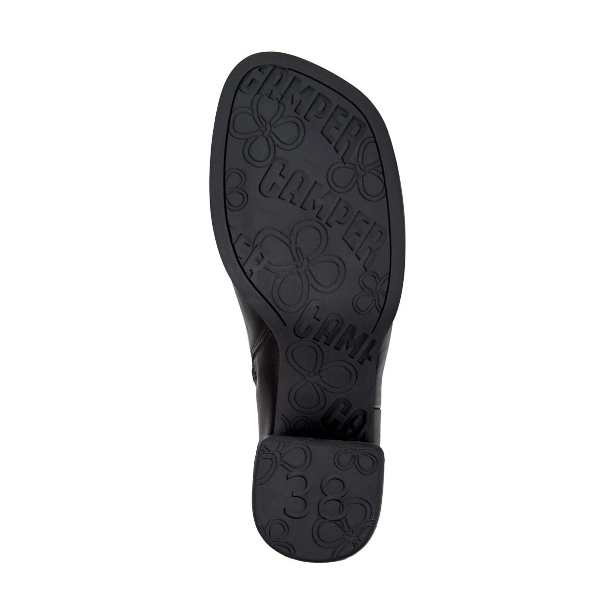 Camper Kora Black Leather Ankle Boots מגפי קמפר לנשים