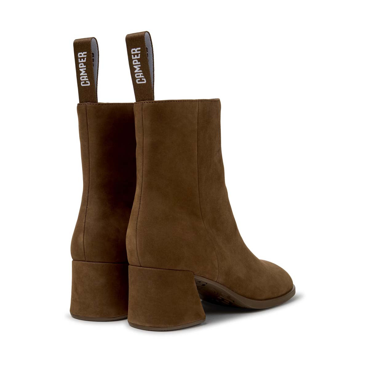 Camper Kora Brown Nubuck Ankle Boots מגפי קמפר לנשים