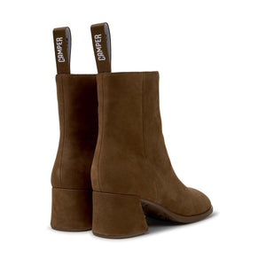 Camper Kora Brown Nubuck Ankle Boots מגפי קמפר לנשים