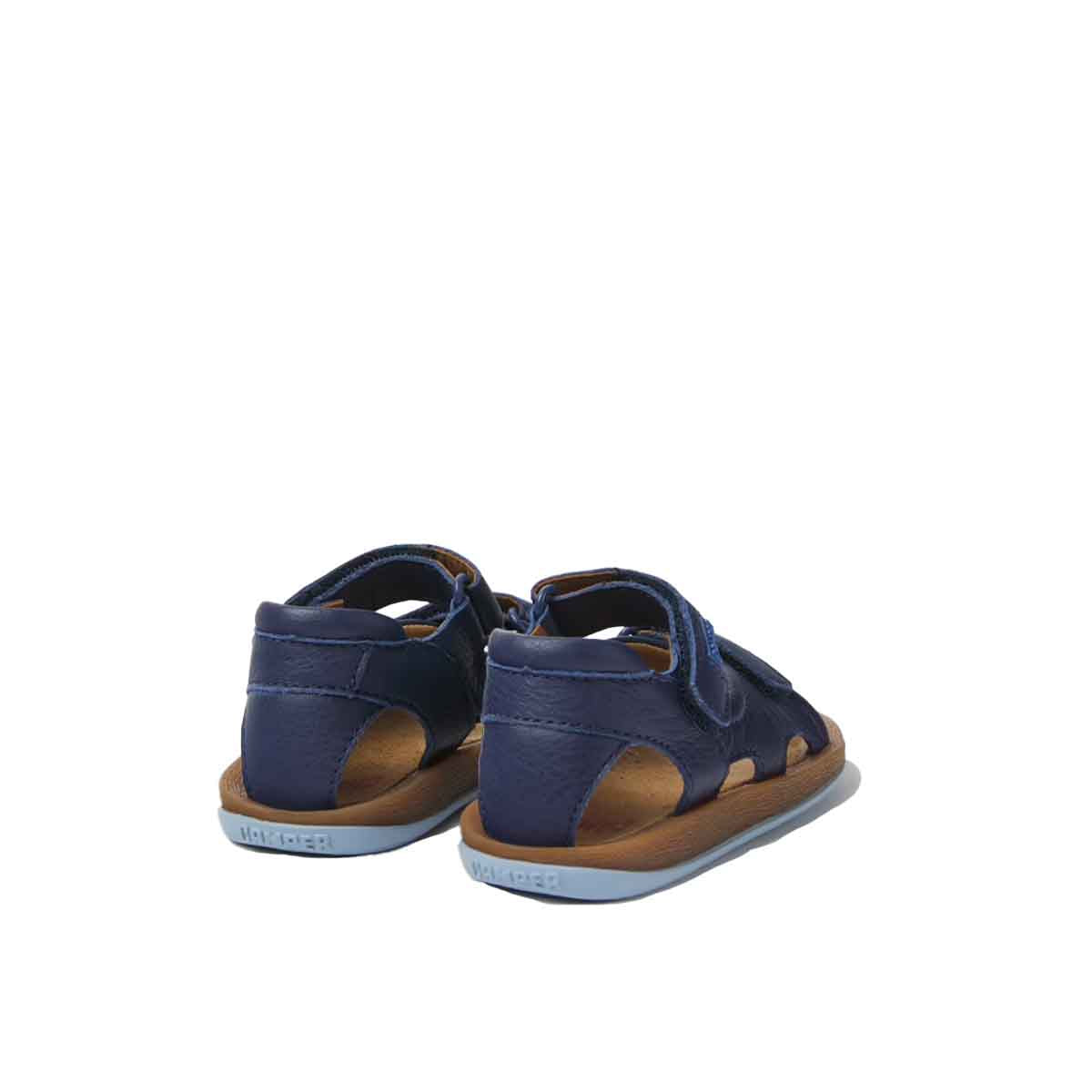 Camper Bicho Navy blue leather sandals for kids סנדלי קמפר לילדים