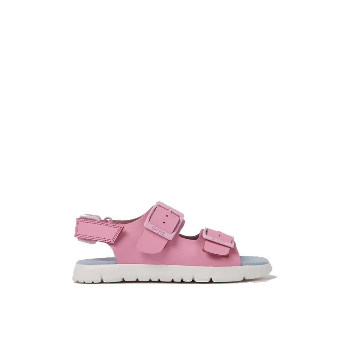 Camper Oruga Pink leather sandals for kids סנדלי קמפר לילדים