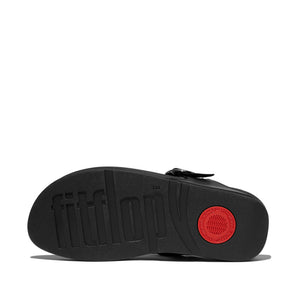 Fit Flop Lulu Adjustable Toe Post Sandals All Black סנדלי פיטפלופ לנשים לולו