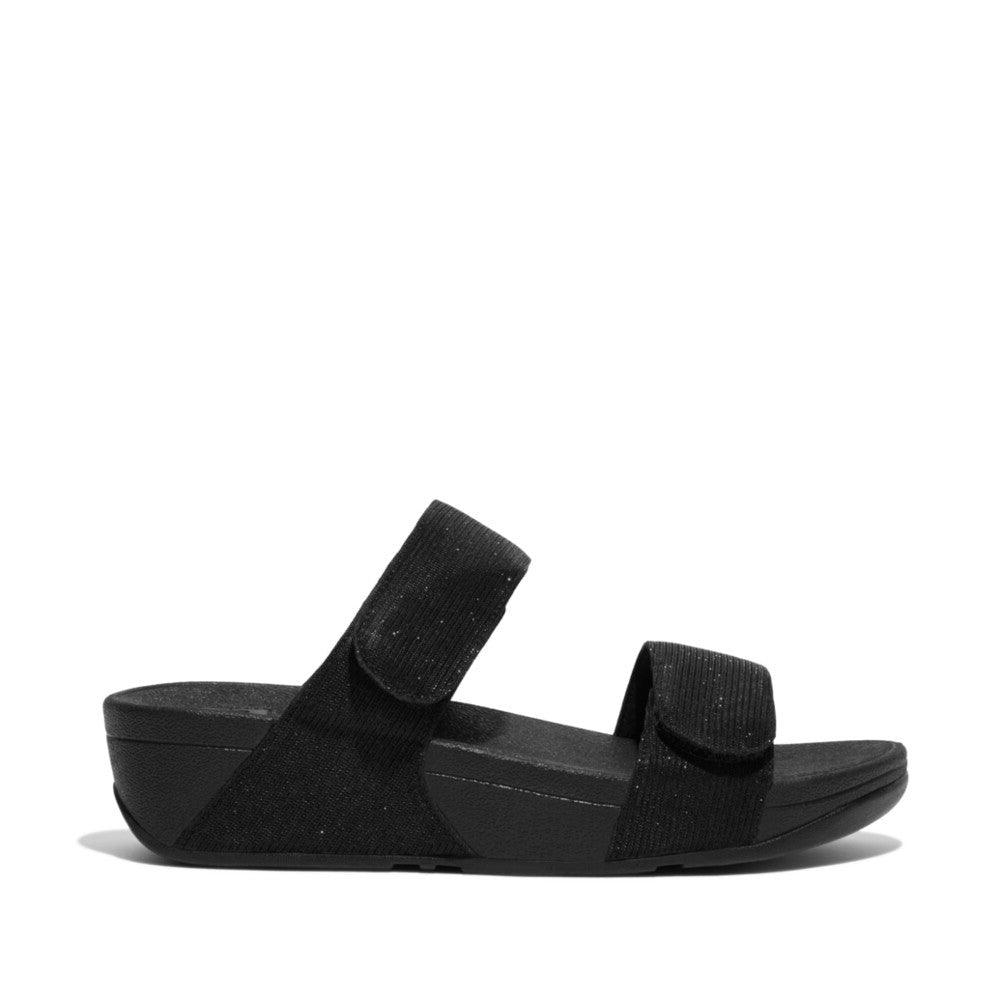 Fit Flop Lulu Adjustable Shimmerlux Black כפכפי פיט פלופ