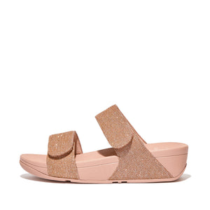 Fit Flop Lulu Adjustable Shimmerlux Rose Gold כפכפי פיט פלופ