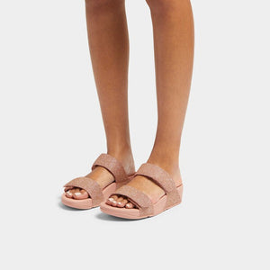 Fit Flop Lulu Adjustable Shimmerlux Rose Gold כפכפי פיט פלופ