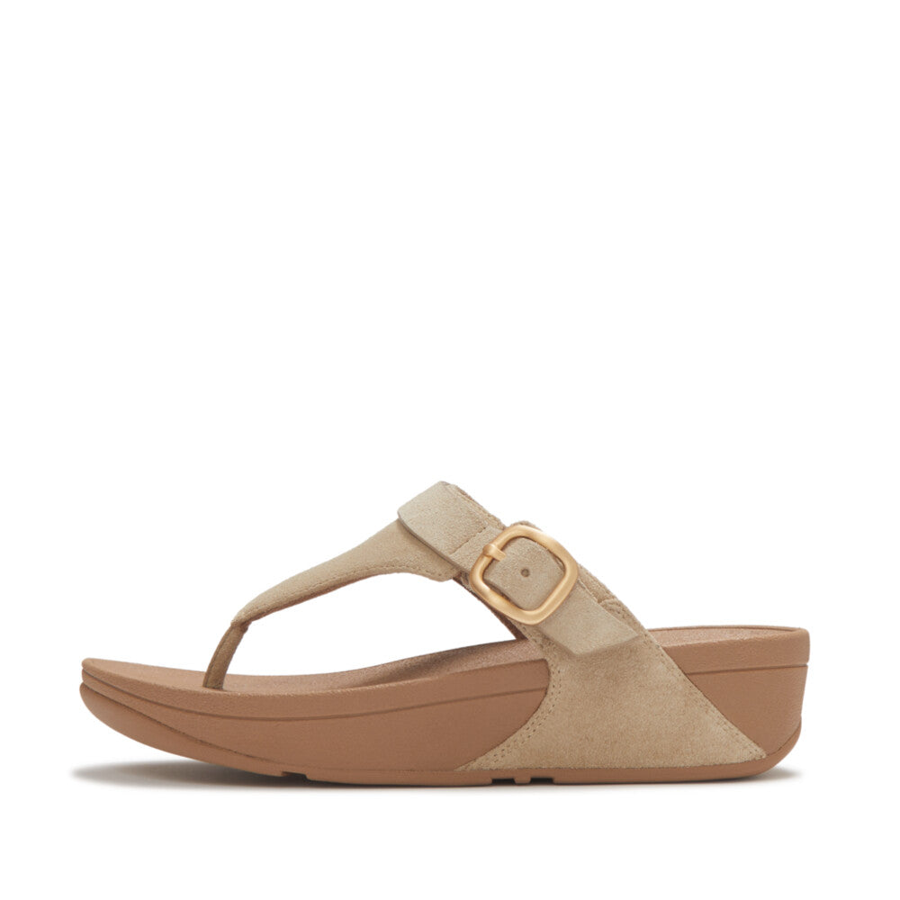 Fit Flop Lulu Adjustable Toe Post Cappuccino סנדלי פיטפלופ לנשים לולו