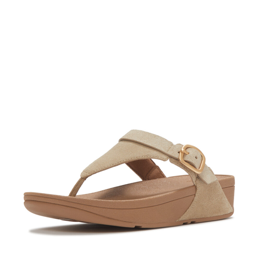 Fit Flop Lulu Adjustable Toe Post Cappuccino סנדלי פיטפלופ לנשים לולו