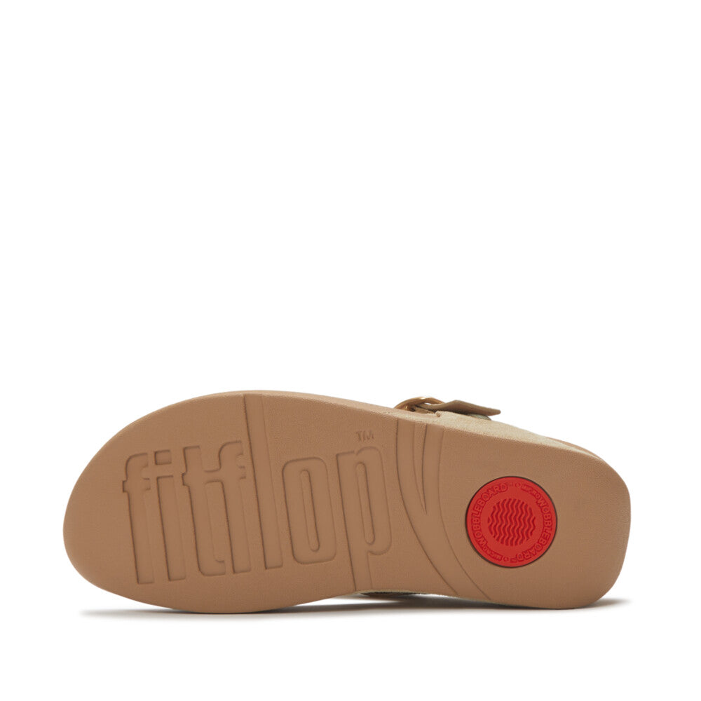 Fit Flop Lulu Adjustable Toe Post Cappuccino סנדלי פיטפלופ לנשים לולו