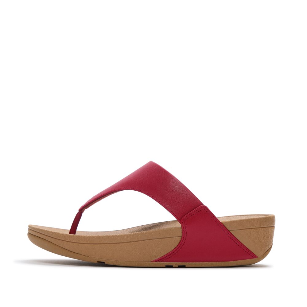 Fit Flop Lulu Toe Post Red כפכפי נשים