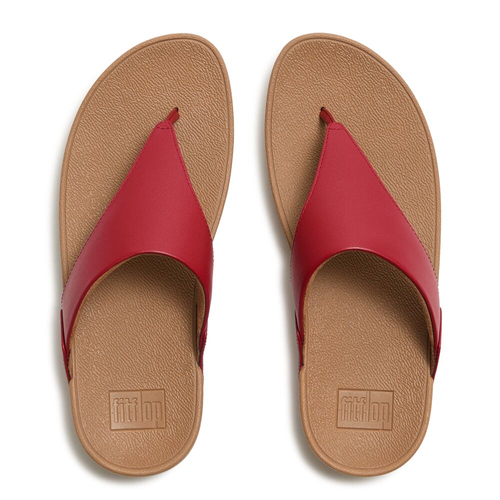 Fit Flop Lulu Toe Post Red כפכפי נשים