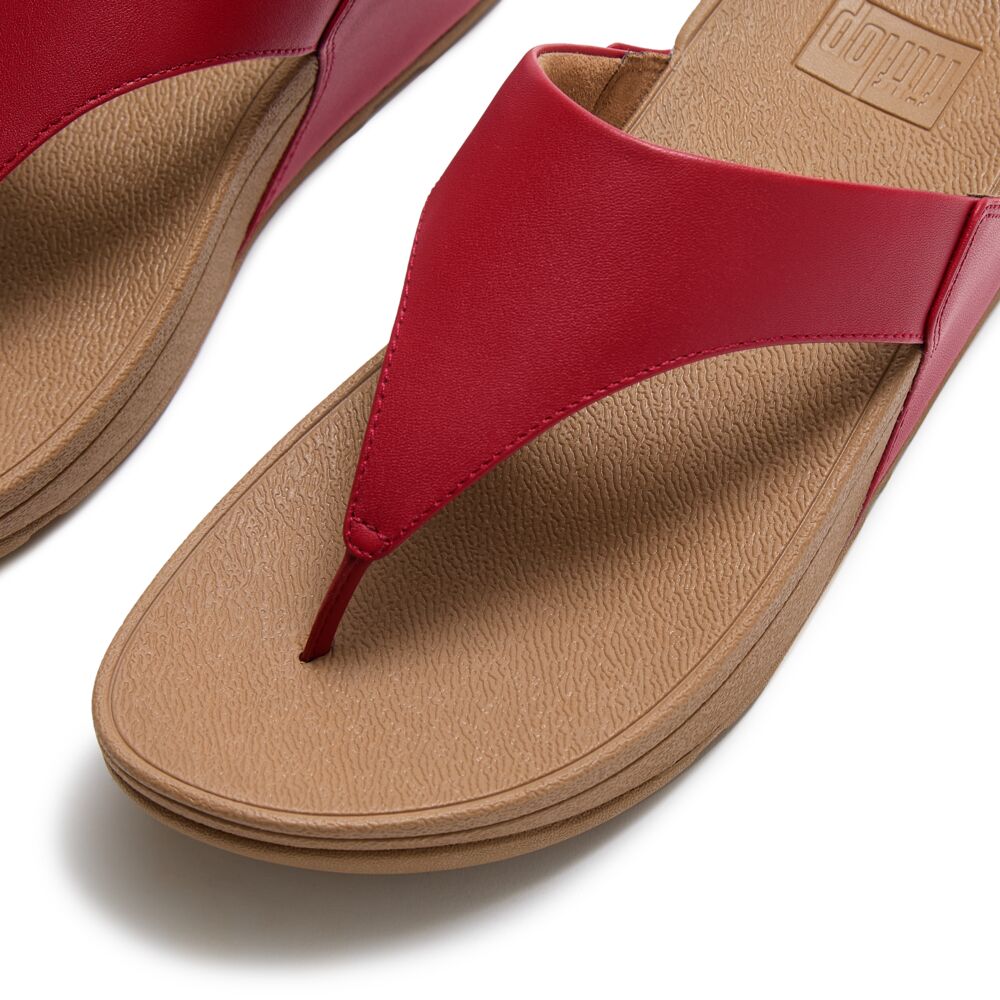 Fit Flop Lulu Toe Post Red כפכפי נשים