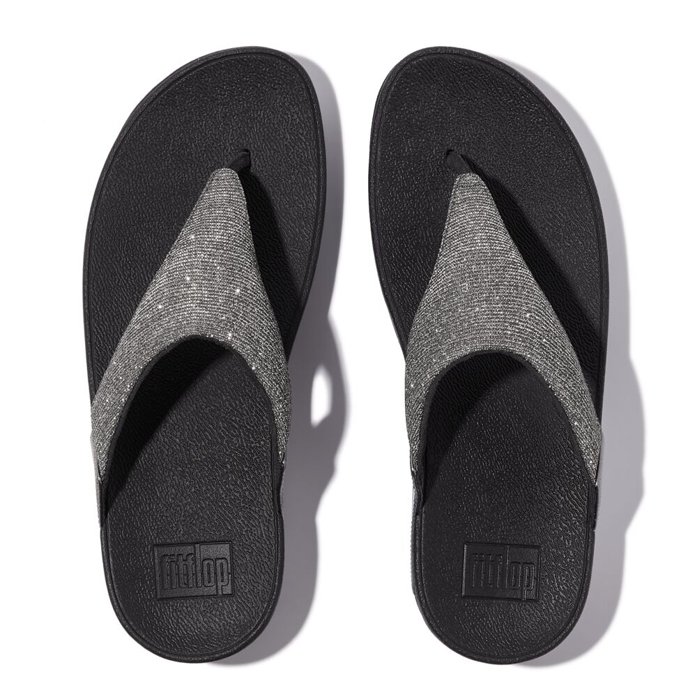 Fit Flop Lulu Shimmerlux Toe Post Sandals כפכפי נשים