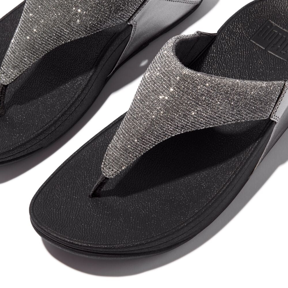 Fit Flop Lulu Shimmerlux Toe Post Sandals כפכפי נשים