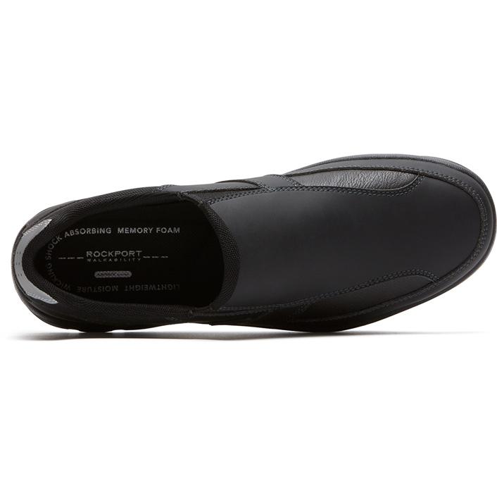 Rockport GYK Slip On Black נעלי גברים שחור
