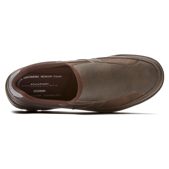 Rockport GYK Slip On Brown נעלי גברים חום