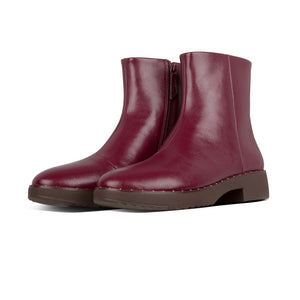 Fit Flop Mari Safferano Ankle Boots Lingonberry מגפי נשים