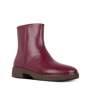 Fit Flop Mari Safferano Ankle Boots Lingonberry מגפי נשים