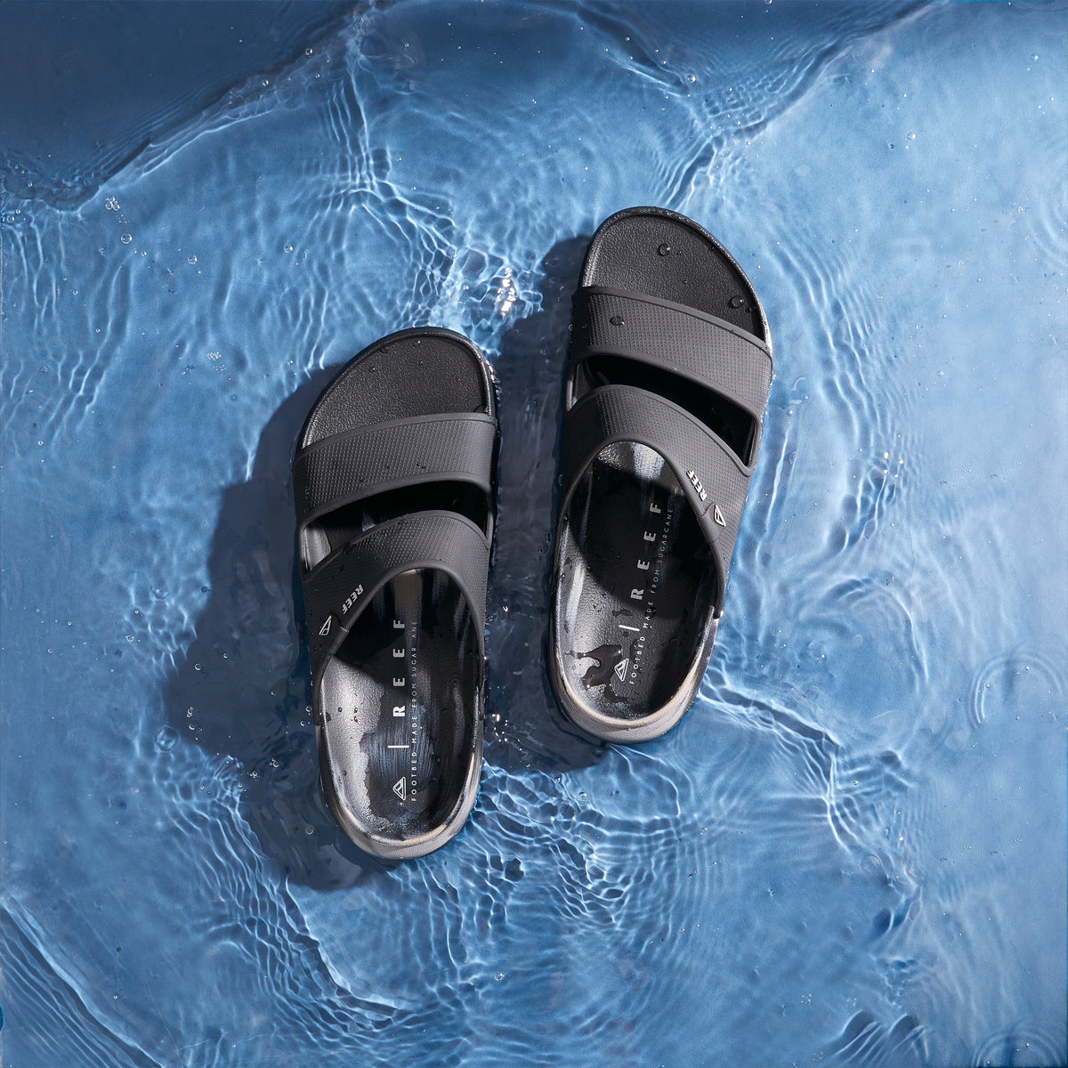 כפכפי ריף לגברים Reef Oasis Double Up Black